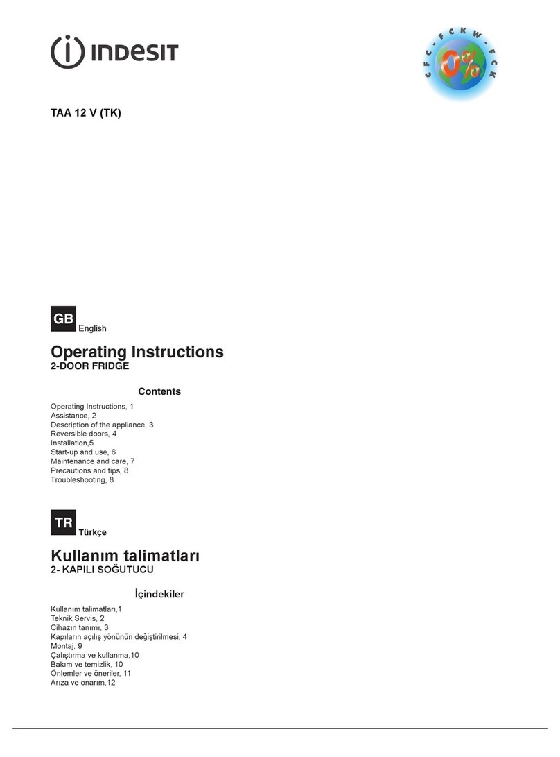 Indesit TAA 12 V(TK) User manual