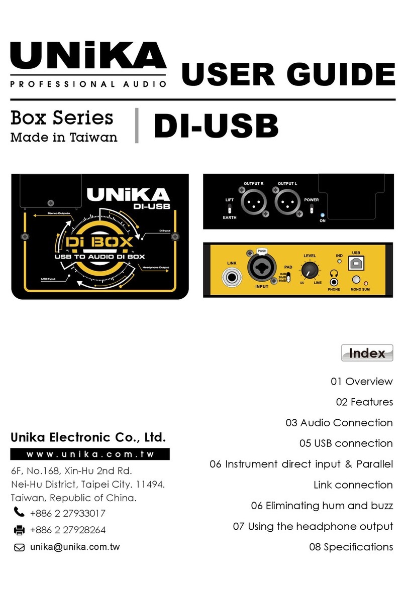 Unika DI-USB user guide