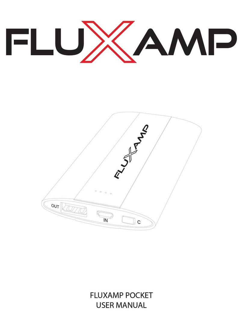 Fluxamp Pocket user manual