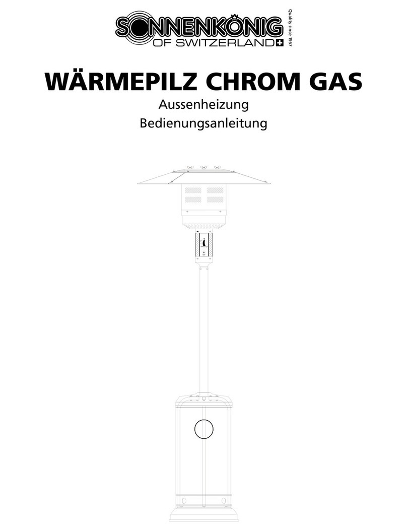 Sonnenkönig Chrome Gas user manual
