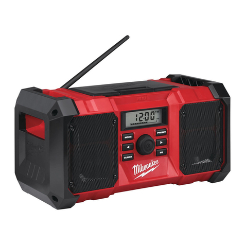 Milwaukee M18 JSR User manual