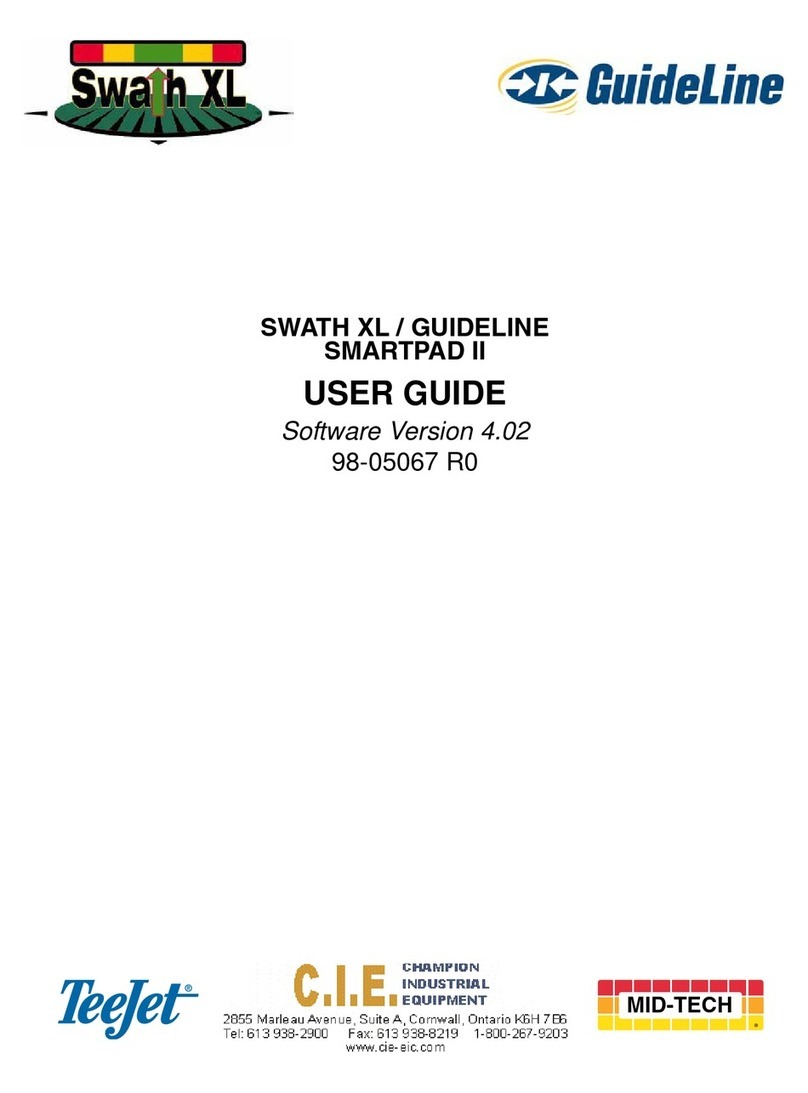 TeeJet SmartPad II User manual
