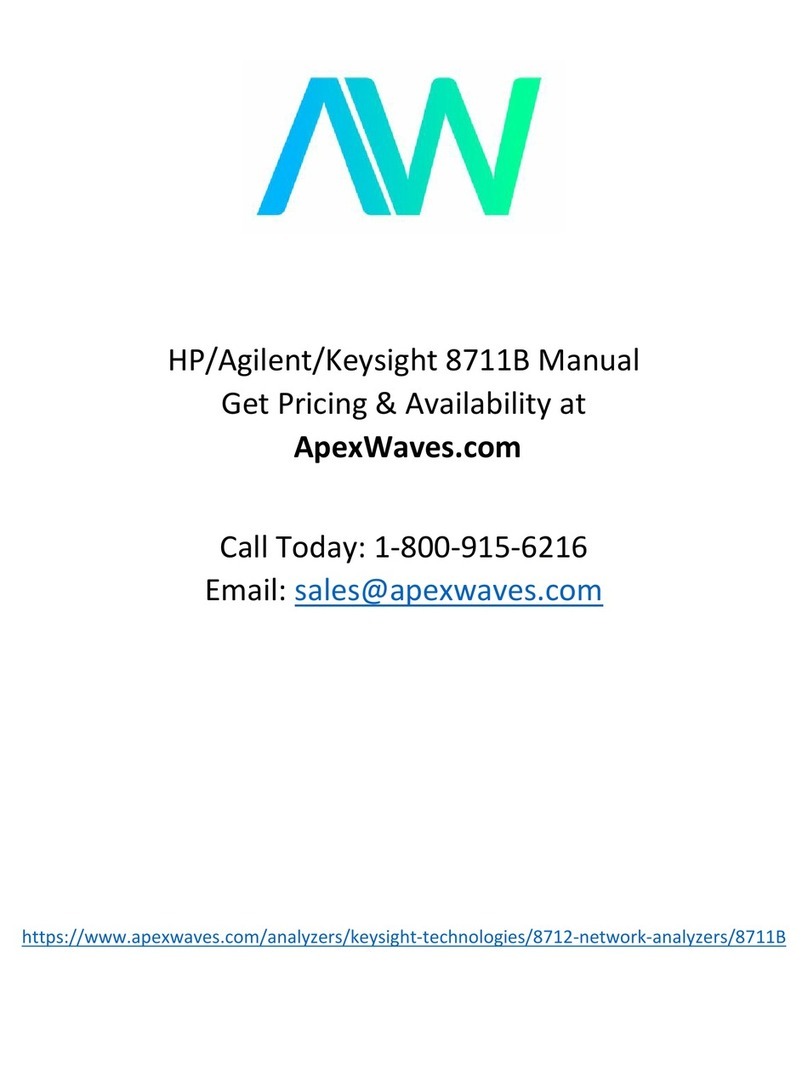 HP 8711B Service guide