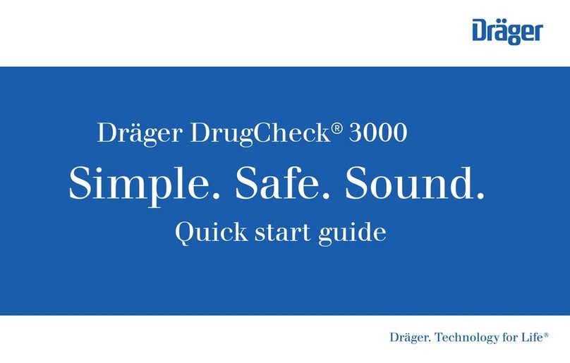 Dräger DrugCheck 3000 quick start guide