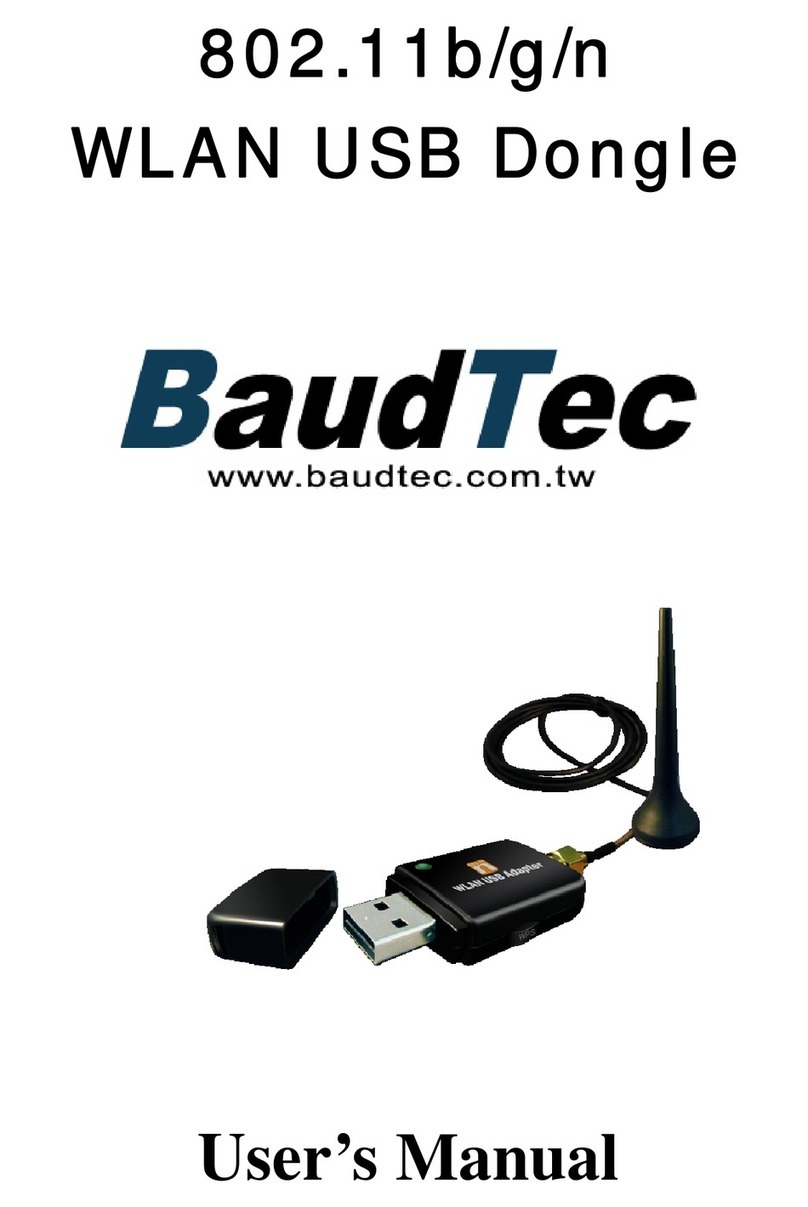 BaudTec RE150U-DT User manual