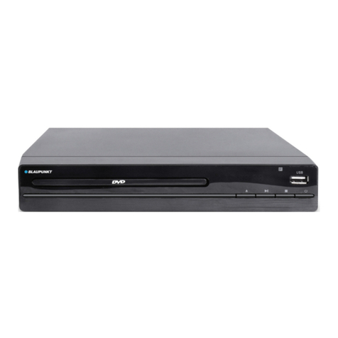Blaupunkt BDVD20H User manual