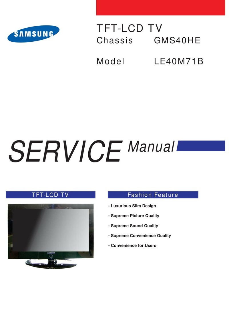 Samsung LE40M71B Service manual