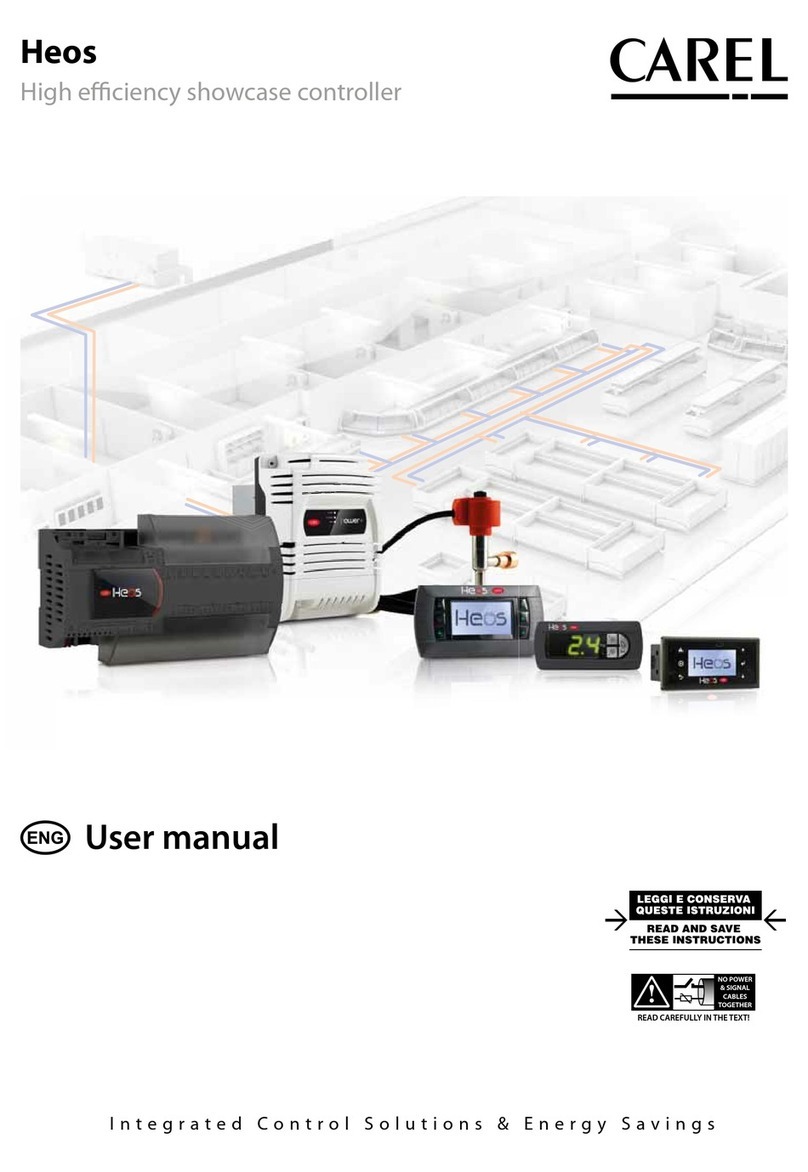 Carel Heos User manual