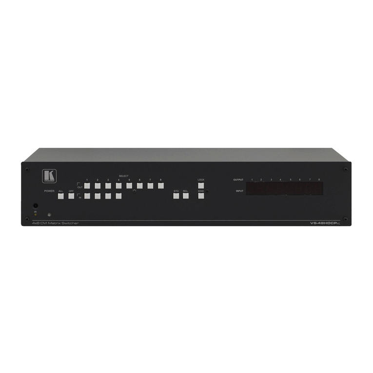 Kramer VS-48HDCPxl User manual