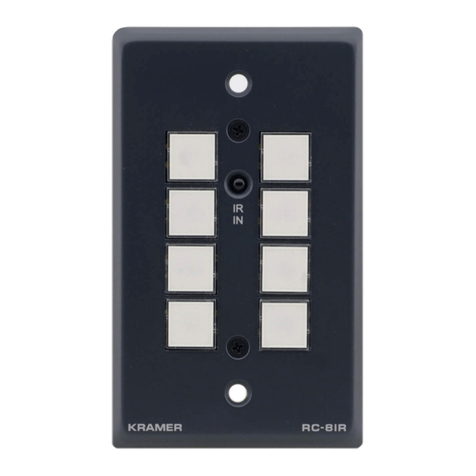 Kramer RC-8IR User manual
