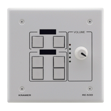 Kramer K-NET RC-53D user manual