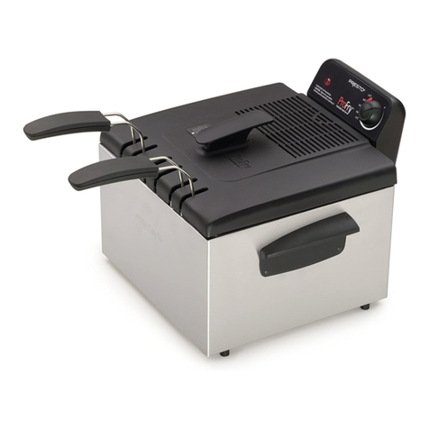 Presto Dual Basket ProFry User manual