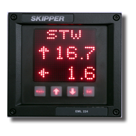 Skipper EML224 Compact Operation and installation manual