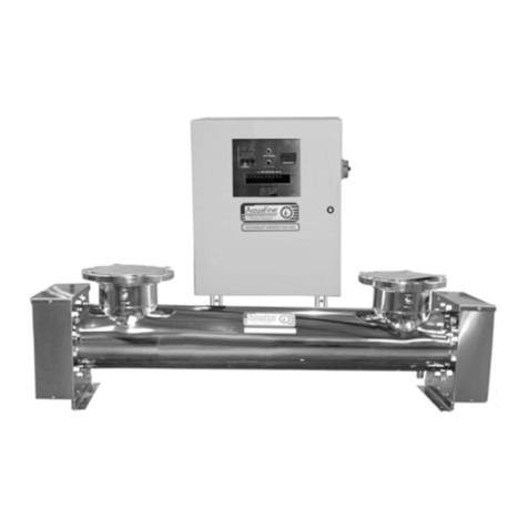Aquafine optima hx series Installation and operation manual