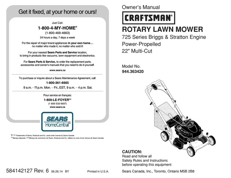 Craftsman 944.363420 User manual