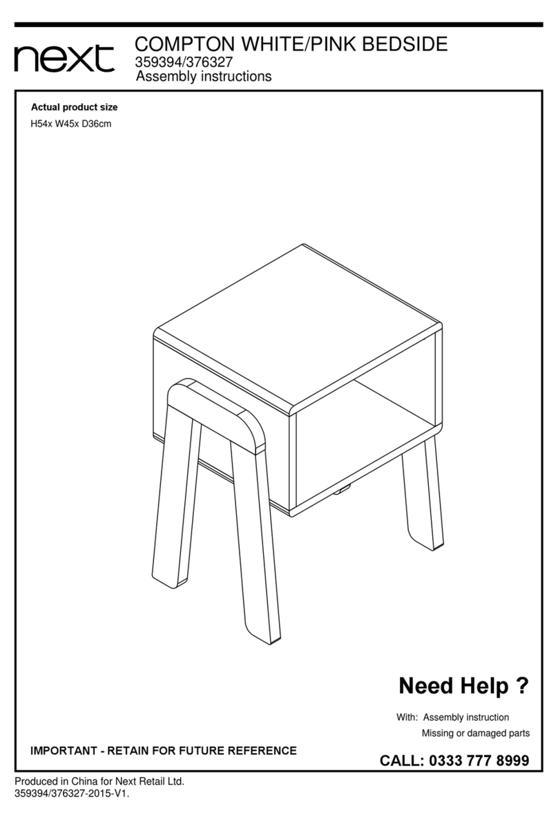 Next 359394 User manual Next 359394 User manual