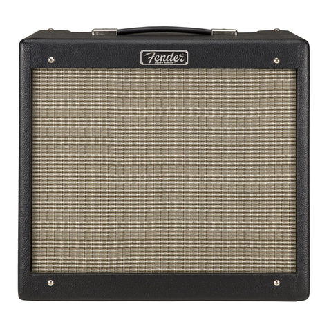 Fender Blues-junior IV User manual