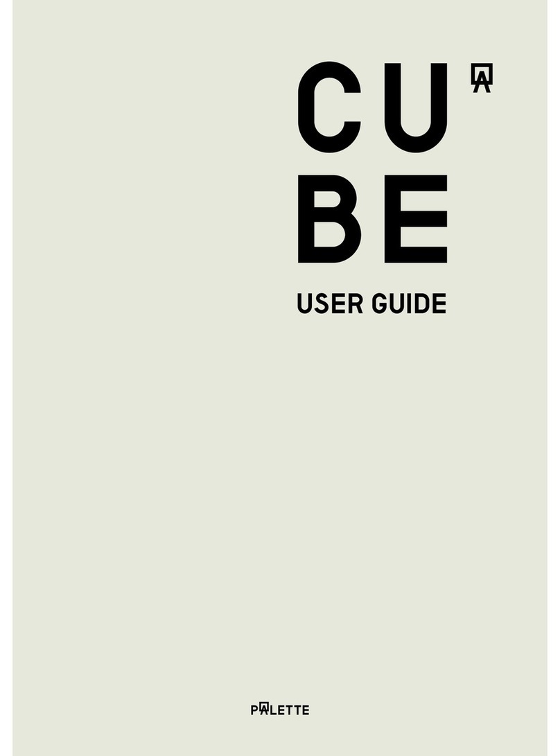 Palette Cube user guide