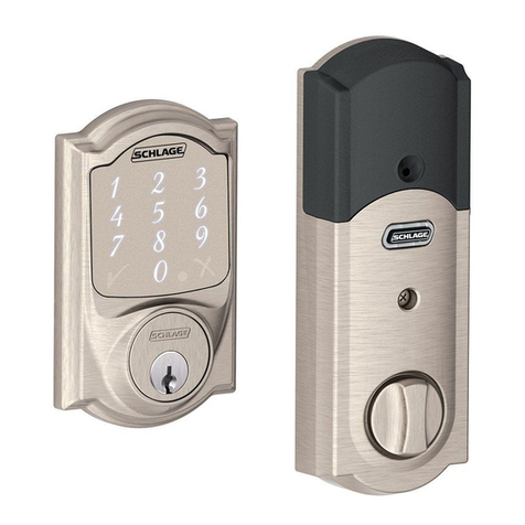 Schlage SENSE installation instructions