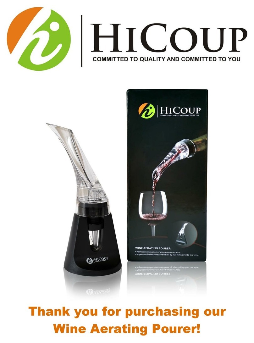 HiCoup HiCoup Pourer user manual