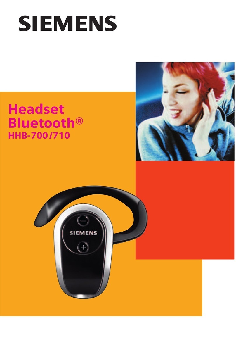 Siemens HHB-710 user manual