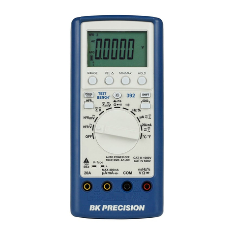 B+K precision 392 user manual