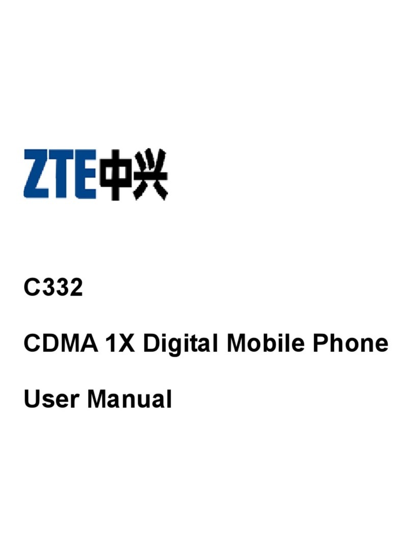 Zte C332 User manual