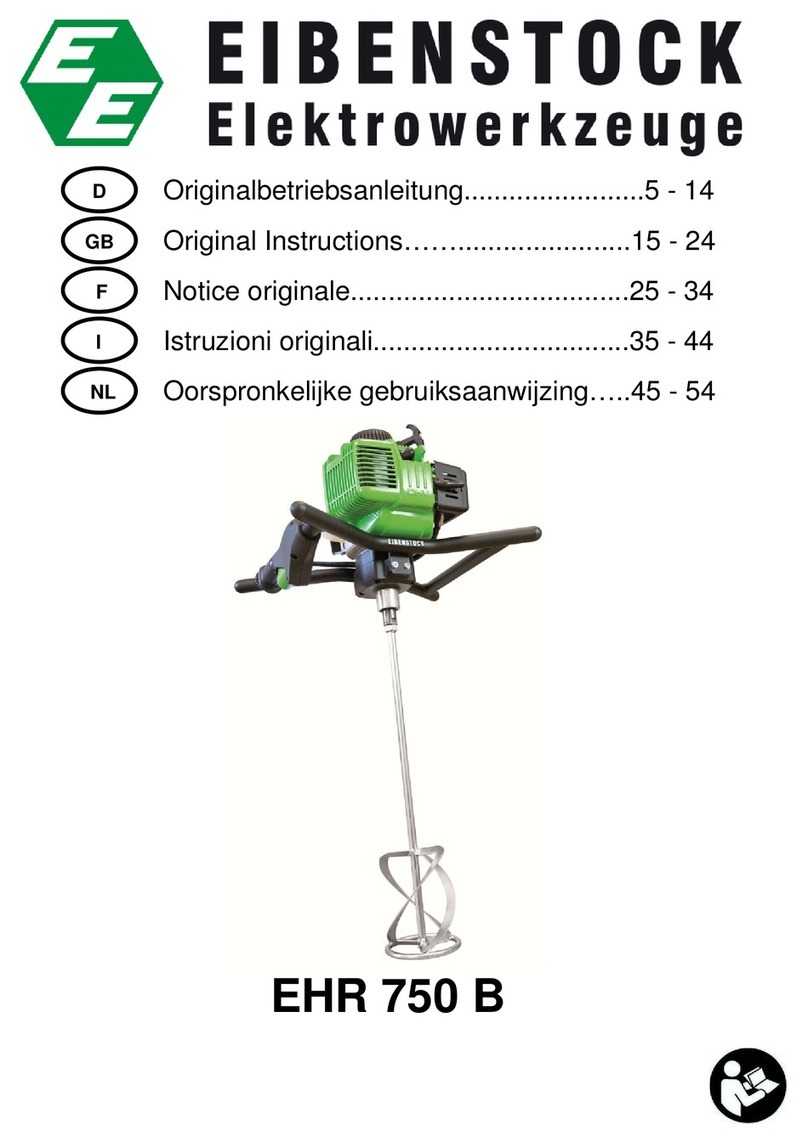 EIBENSTOCK EHR 750 B Original instructions