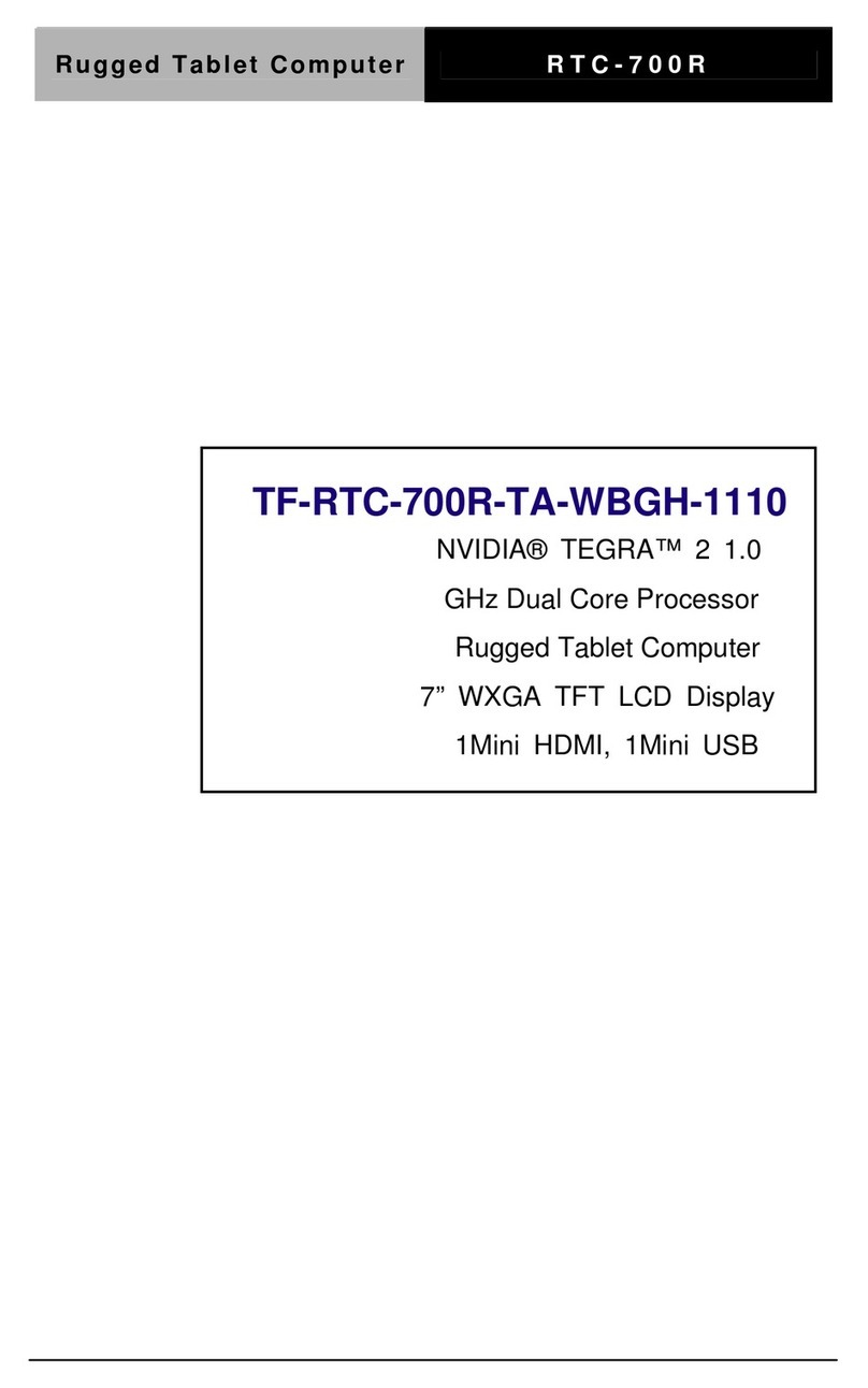 Aaeon RTC-700R User manual Aaeon RTC-700R User manual