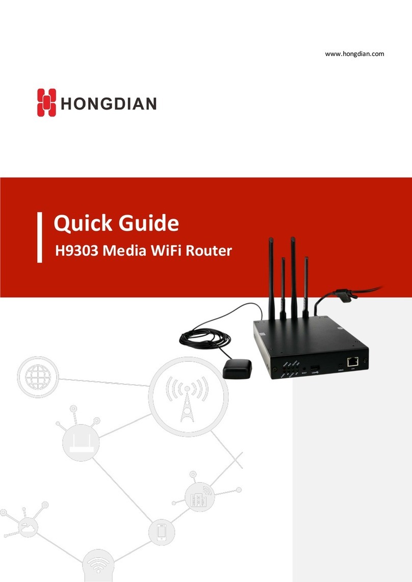 Shenzhen Hongdian Technologies H9303 quick guide