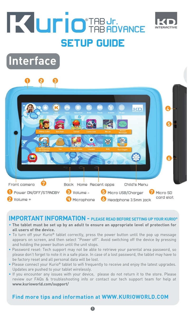 Kurio TAB Jr. User manual