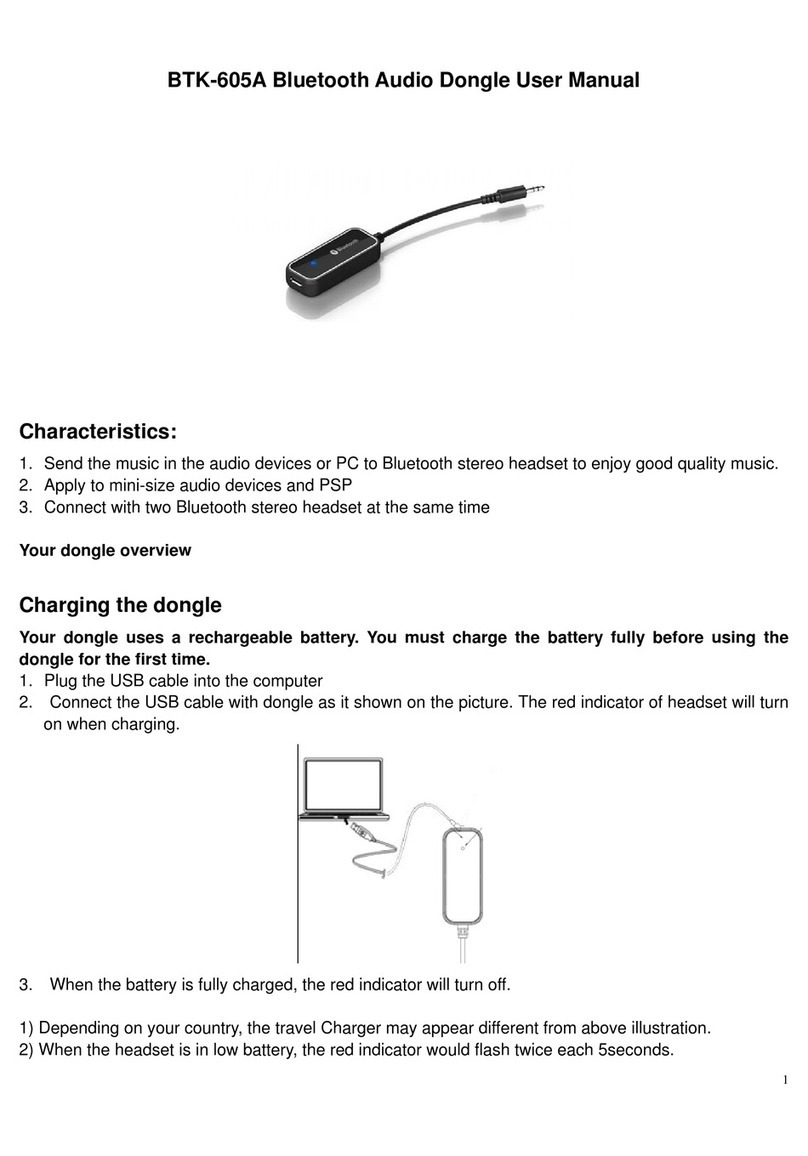Shenzhen SHI KISB Electronic BTK-605A user manual