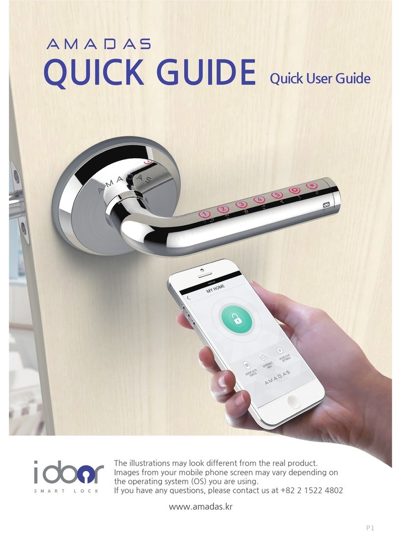 Amadas Smart Door Lock quick guide