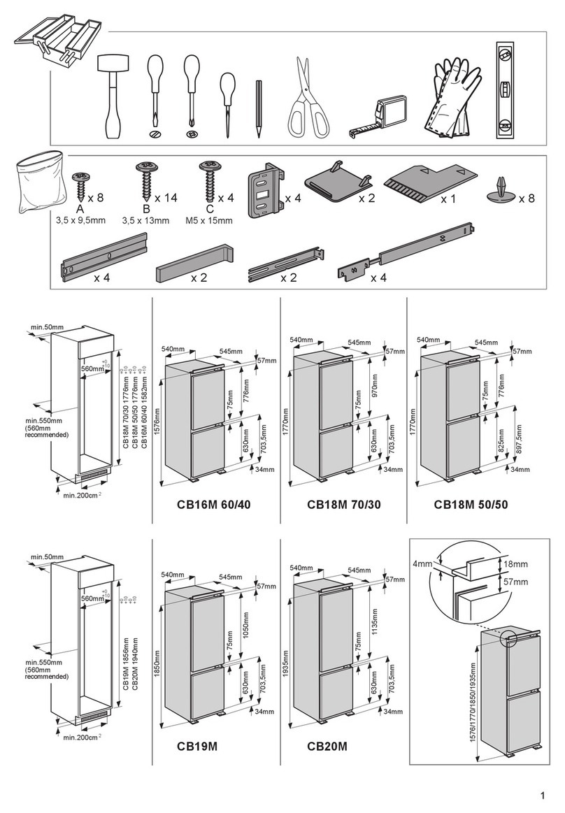 Hotpoint CB16M 60/40 manual