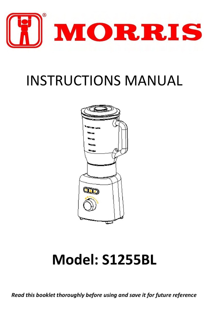 Morris S1255BL instruction manual