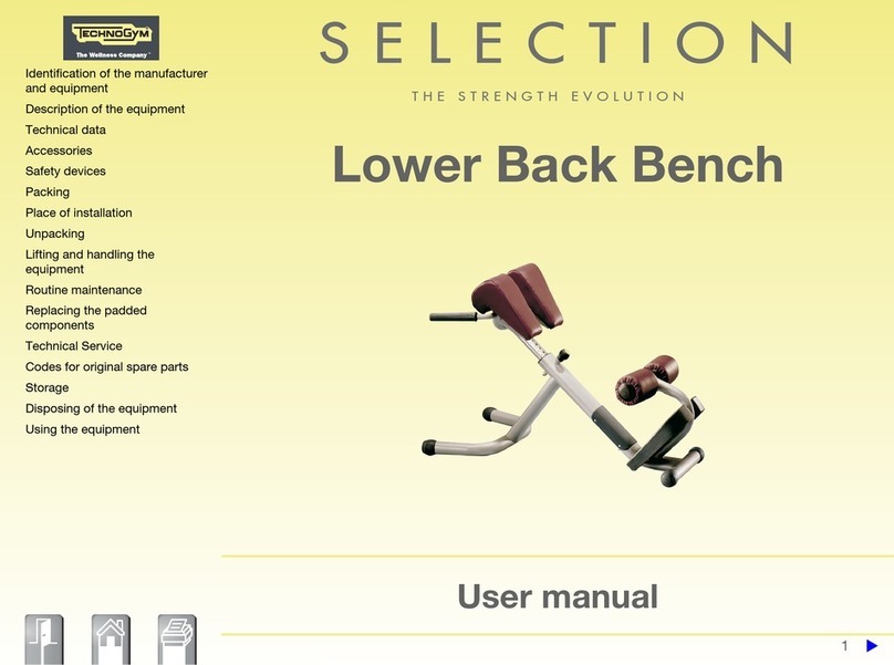 Technogym Selection User manual