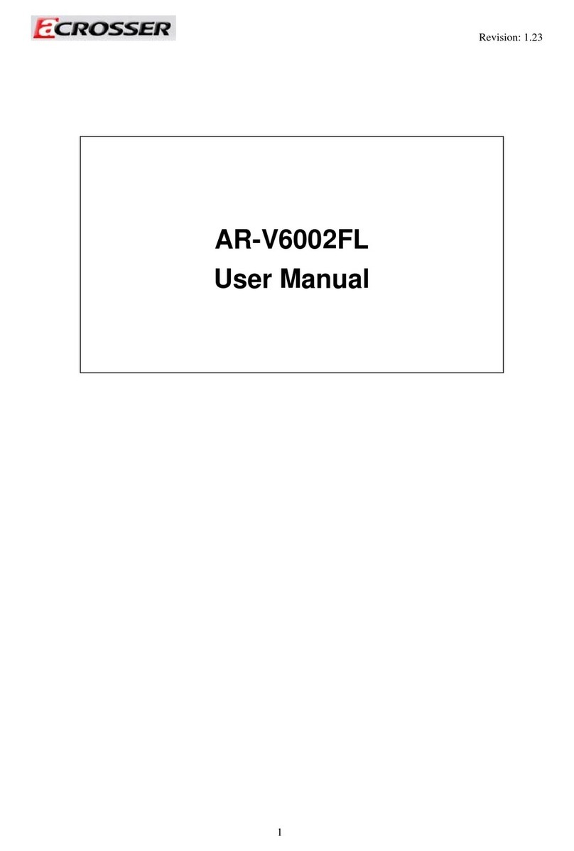 Acrosser Technology AR-V6002FL User manual Acrosser Technology AR-V6002FL User manual