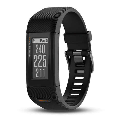 Garmin Approach X10 User manual