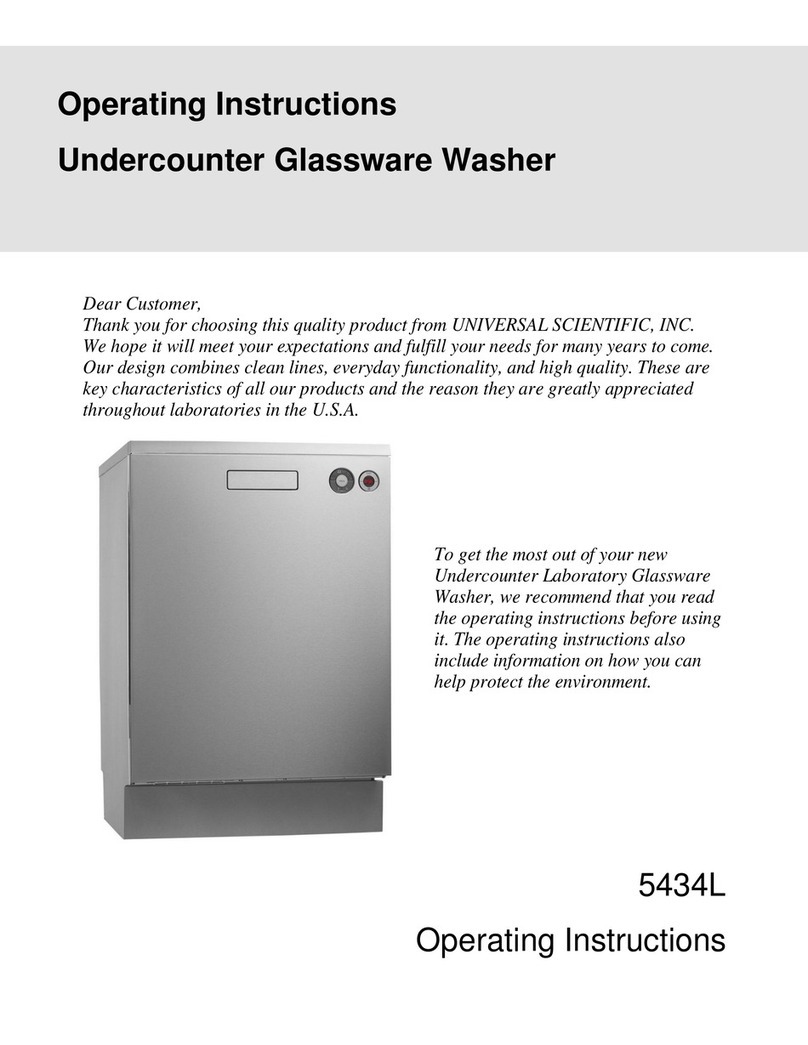 Universal Scientific 5434L operating instructions