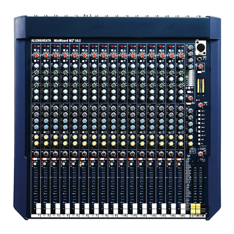 ALLEN & HEATH WZ16:2 User manual
