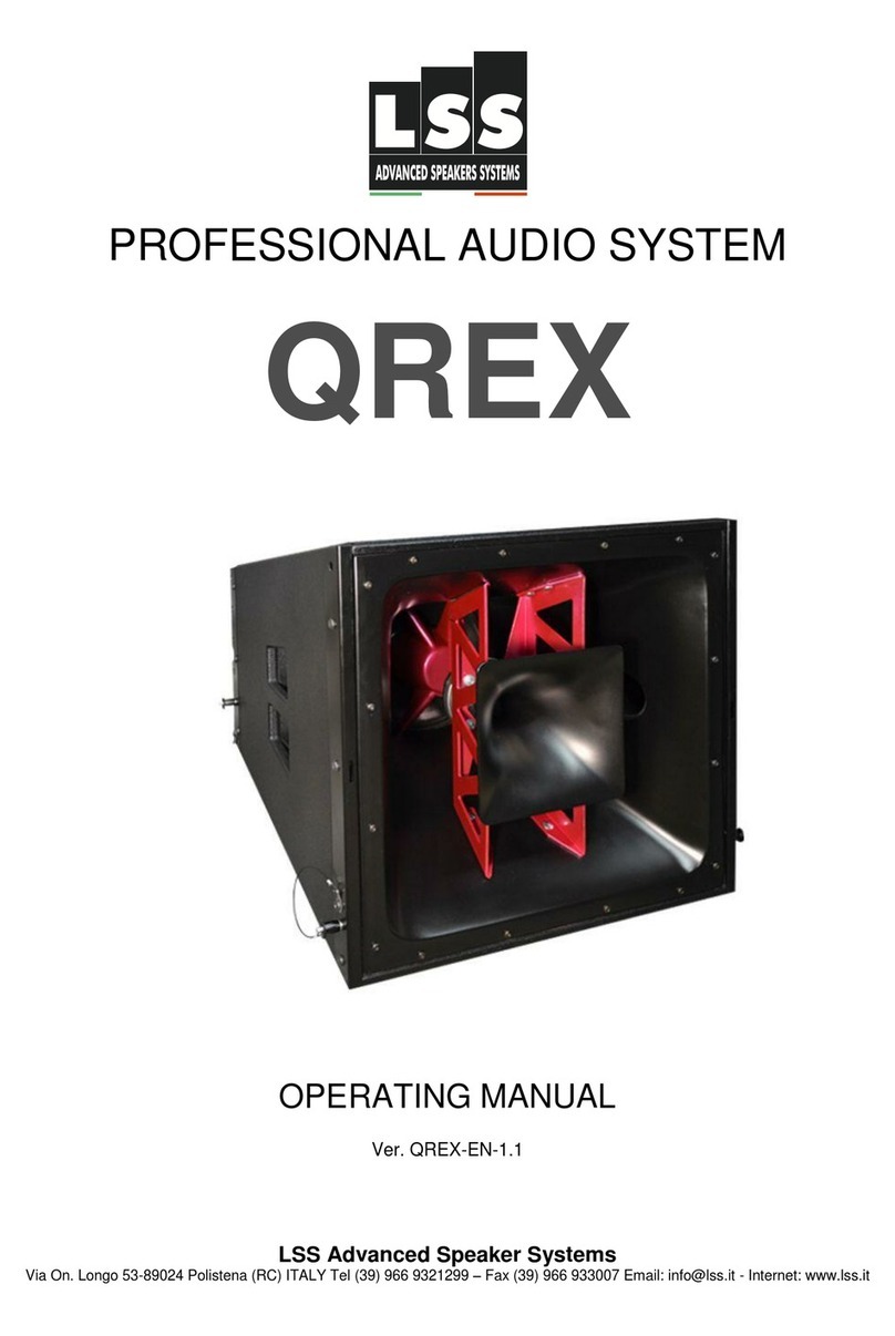 LSS QREX operating manual