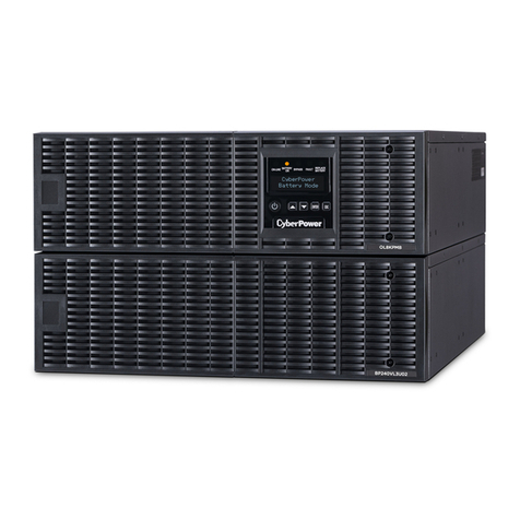 Cyber Power OL6KRTMB Installation and operation manual