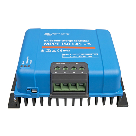Victron energy BlueSolar MPPT 150/45-Tr User manual Victron energy BlueSolar MPPT 150/45-Tr User manual