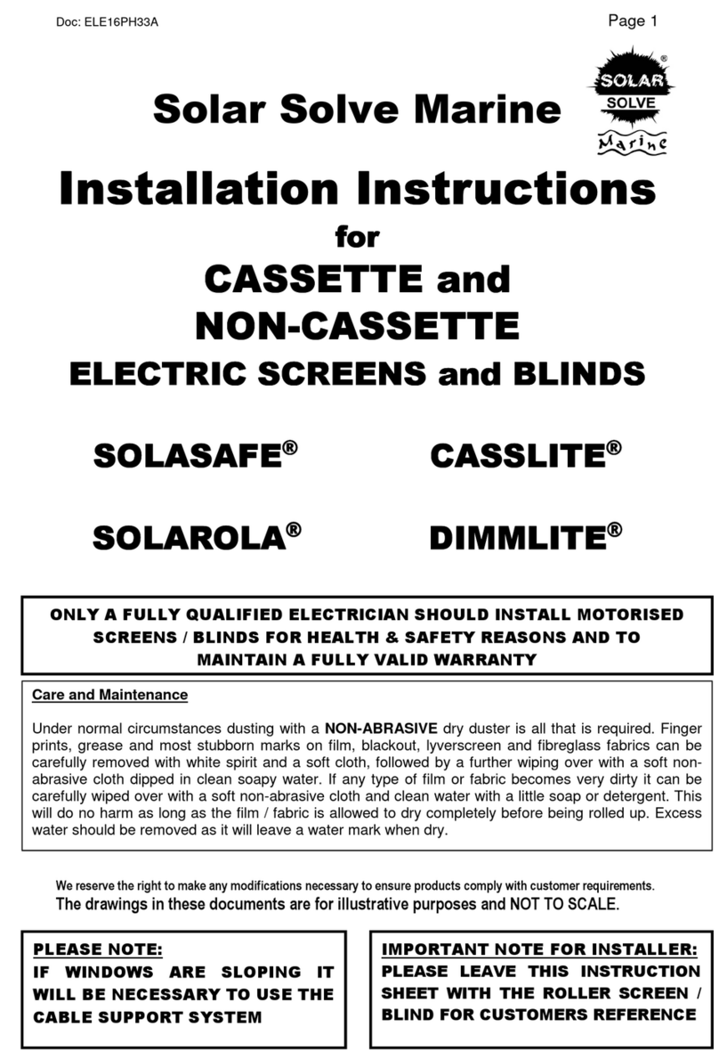 Solar Solve Marine Solasafe installation instructions