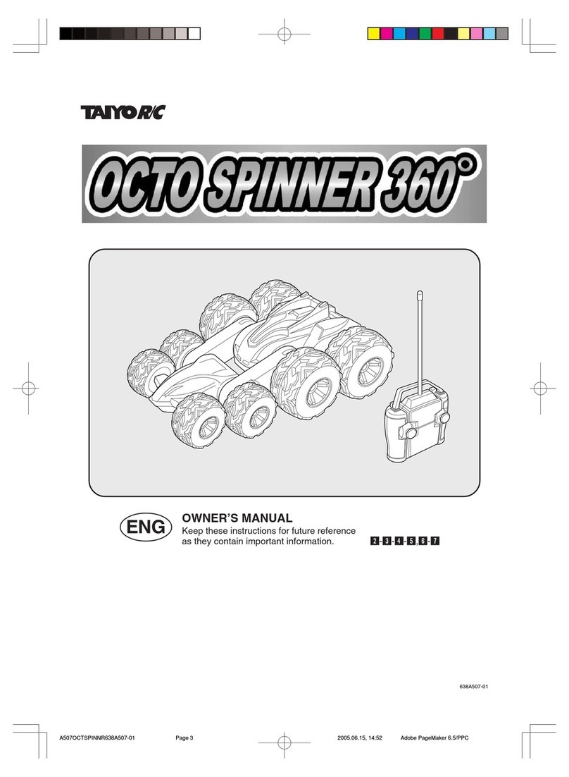 taiyo Octo Spinner 360 User manual