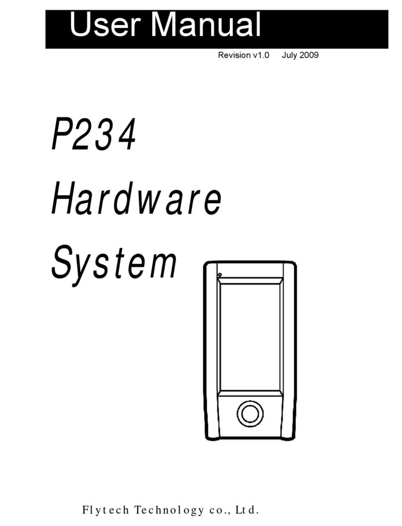 FlyTech P234 user manual FlyTech P234 user manual