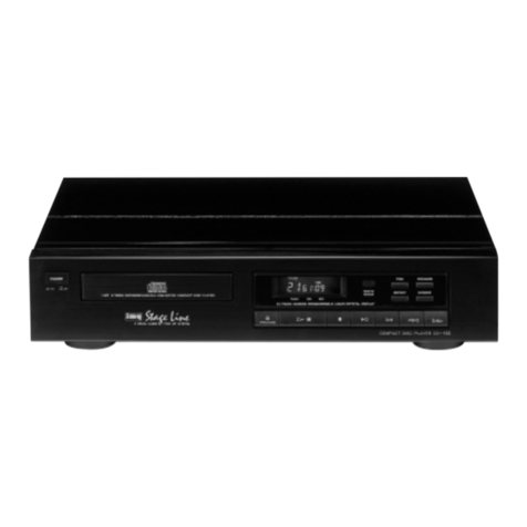 IMG STAGE LINE CD-152 User manual