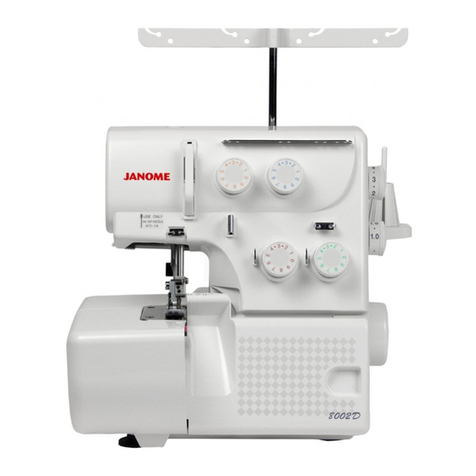 Janome Stirling 8002D User manual