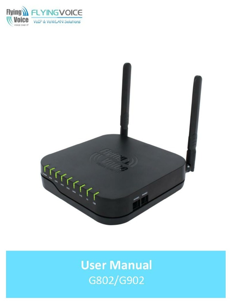 Flyingvoice G802 user manual