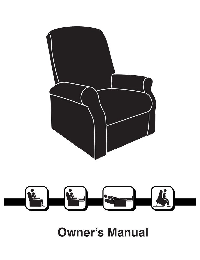 Pride Mobility Power Lift Recliner Series owner's manual Pride Mobility Power Lift Recliner Series owner's manual